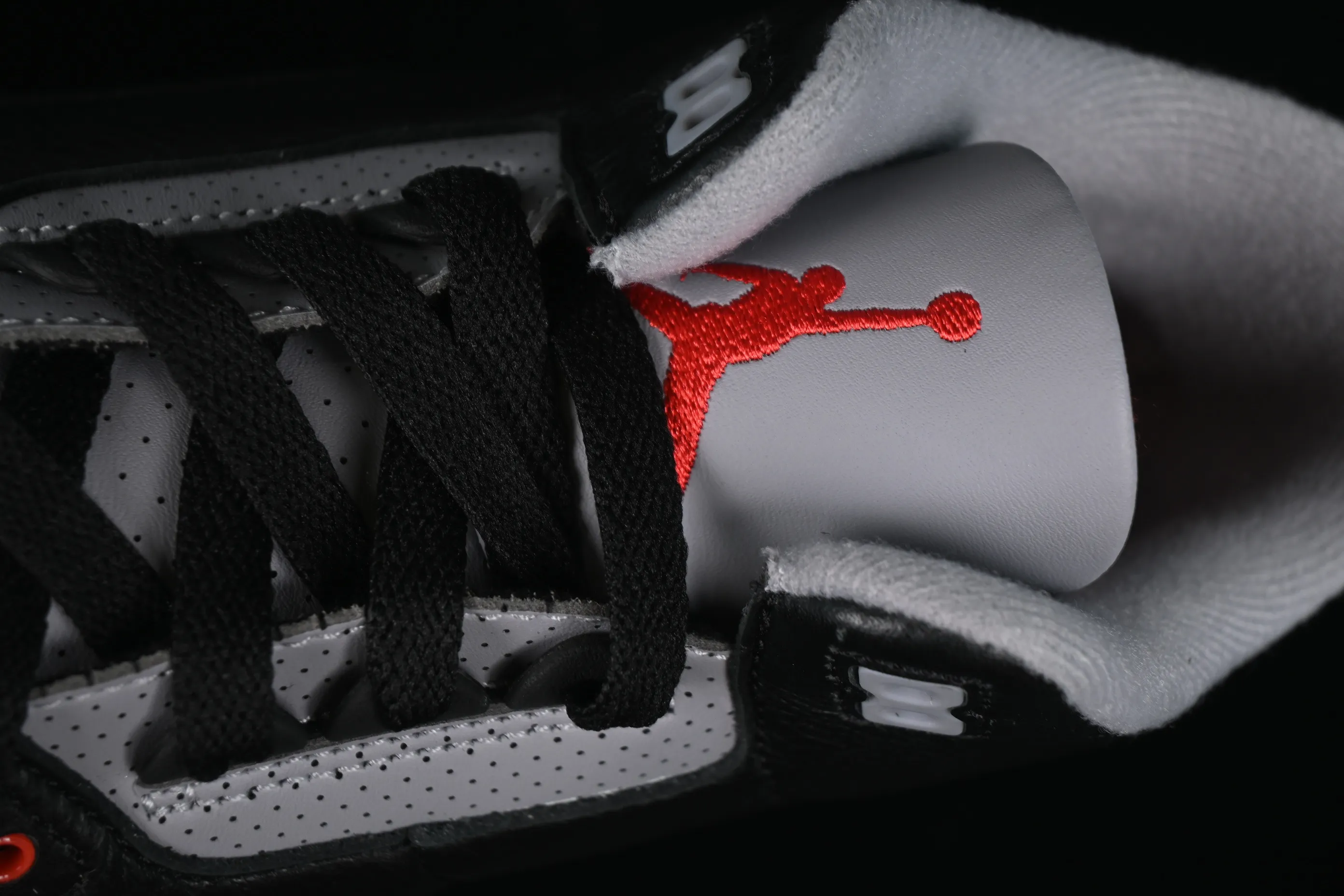 All categories Air Jordan Jordan series basketball shoes Air Jordan 3 GX foreign trade version Air Jordan 3 "Black Cement" AJ3 Jordan 3 first year black cement DN3707-010